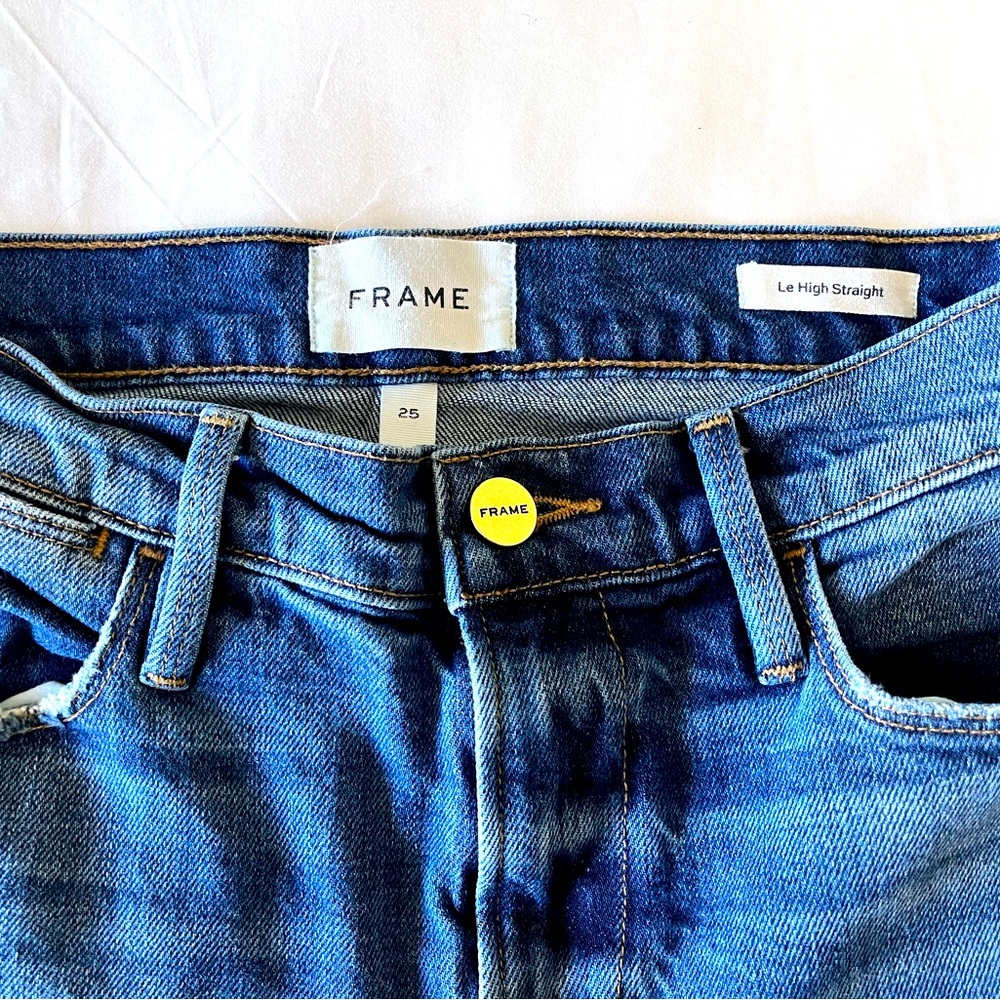 EXCELLENT Condition FRAME Le High Denim 25